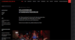 Desktop Screenshot of gitarrenweltrekord.de